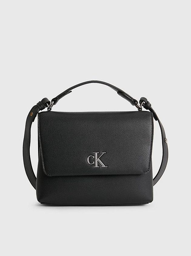 Calvin Klein USA Recycled Crossbody Womens Bag Black 1274698-WQ